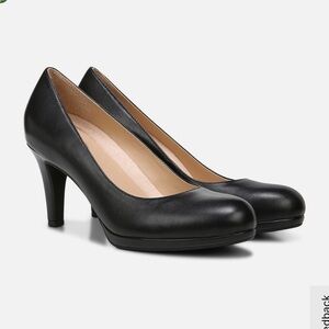 New 7 W Naturalizer Michelle Pumps Black Women's Heels 37